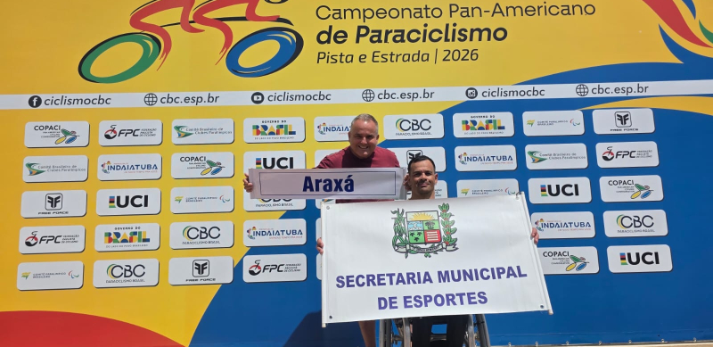 Atleta paralímpico araxaense estreia em Campeonato Pan-Americano